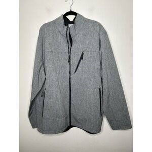 Champion VentureDry Gray Zippered Jacket Size Large Triple Front Pocket Size 2XL